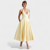 Efi - Textured Midi Dress