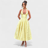 Efi - Textured Midi Dress