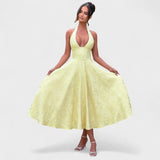 Efi - Textured Midi Dress