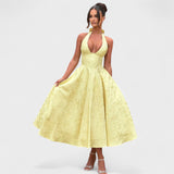 Efi - Textured Midi Dress