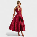 Efi - Textured Midi Dress
