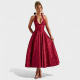 Efi - Textured Midi Dress