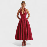 Efi - Textured Midi Dress