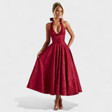 Efi - Textured Midi Dress