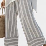 Clarisse - Asymmetrical Blouse Set