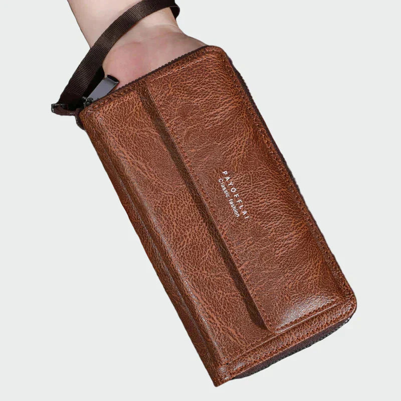 Stylová kožená peněženka s nadčasovým designem