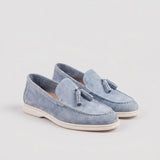 Suede Capri Slip-On Loafers