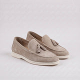 Suede Capri Slip-On Loafers