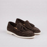 Suede Capri Slip-On Loafers