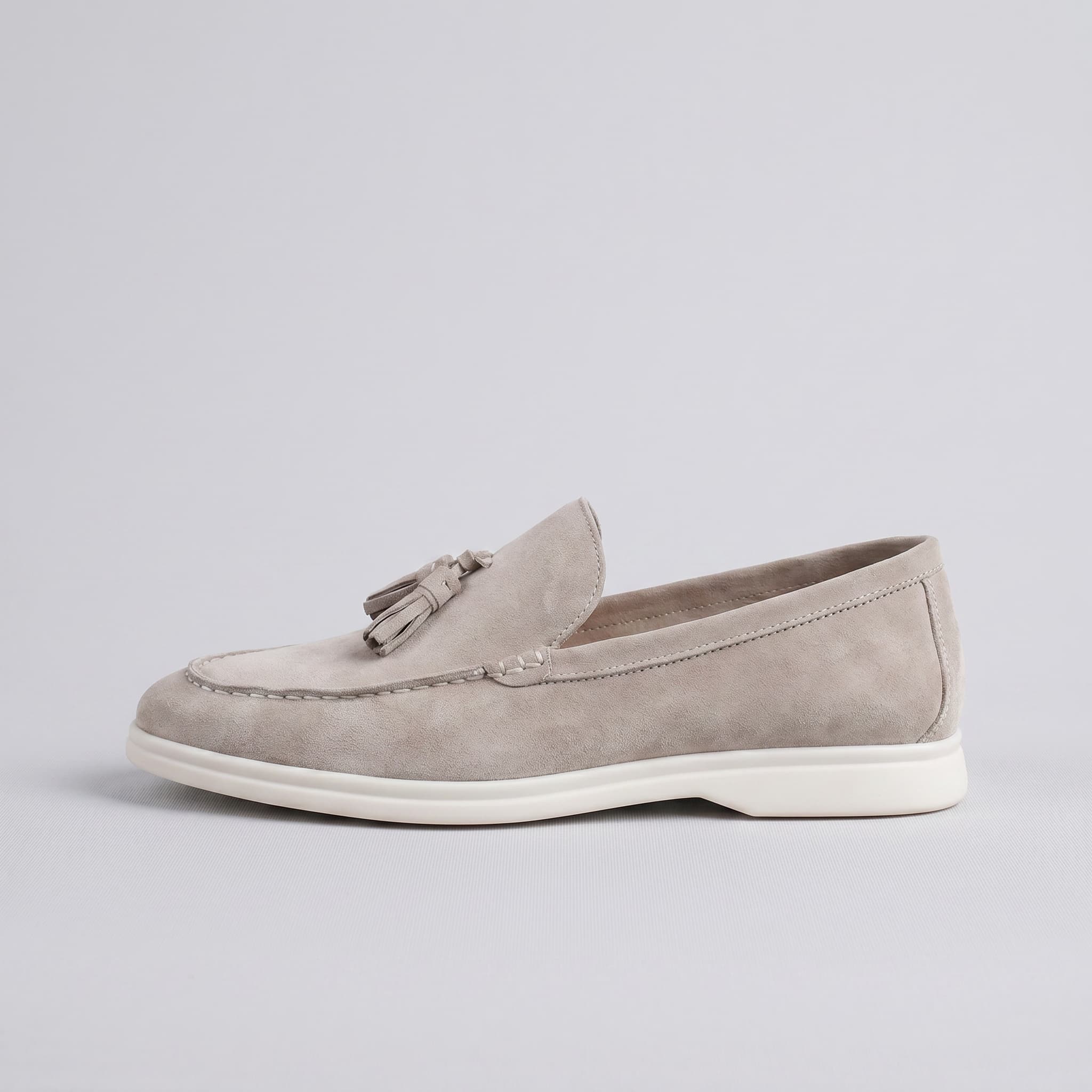 Suede Capri Slip-On Loafers