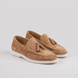 Suede Capri Slip-On Loafers
