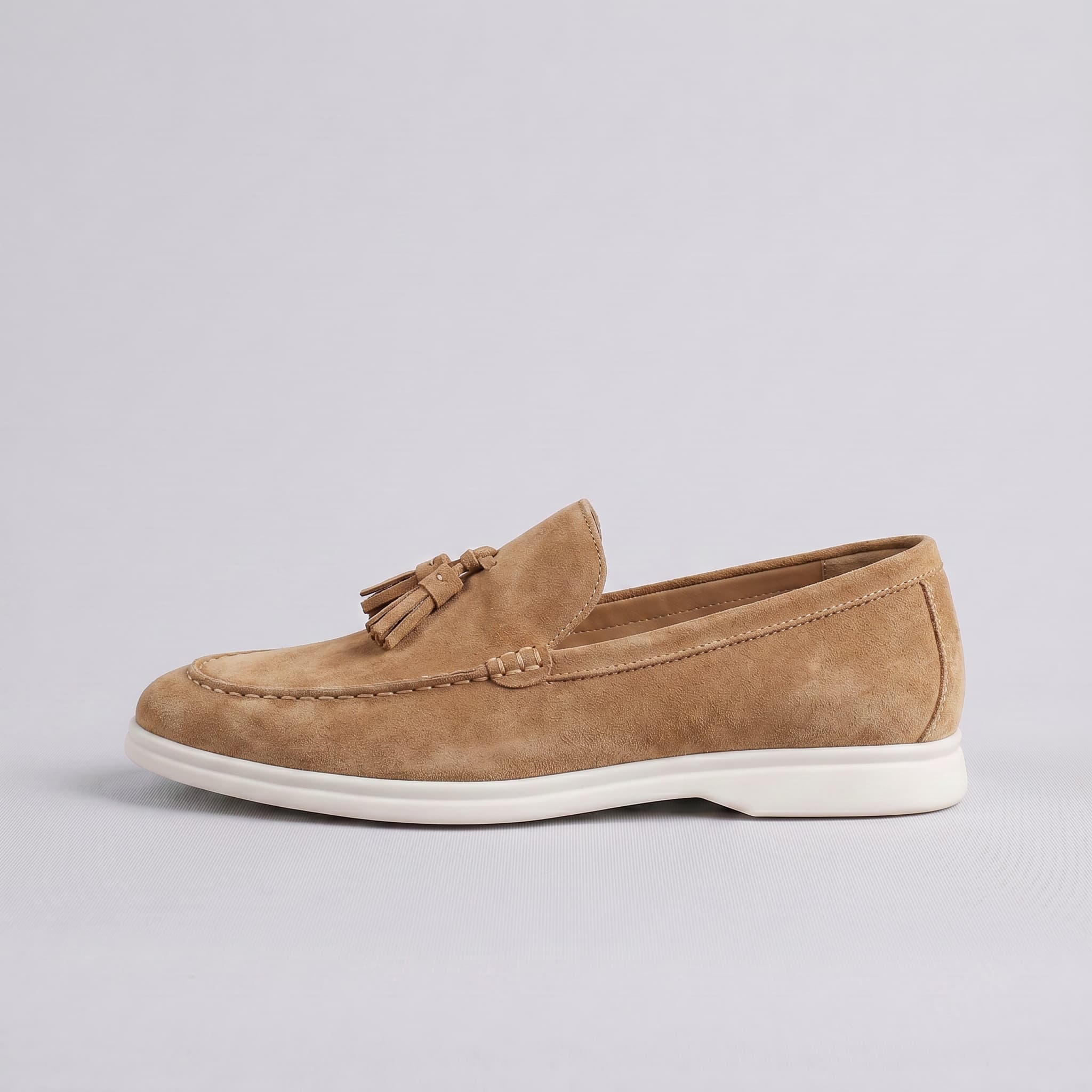 Suede Capri Slip-On Loafers
