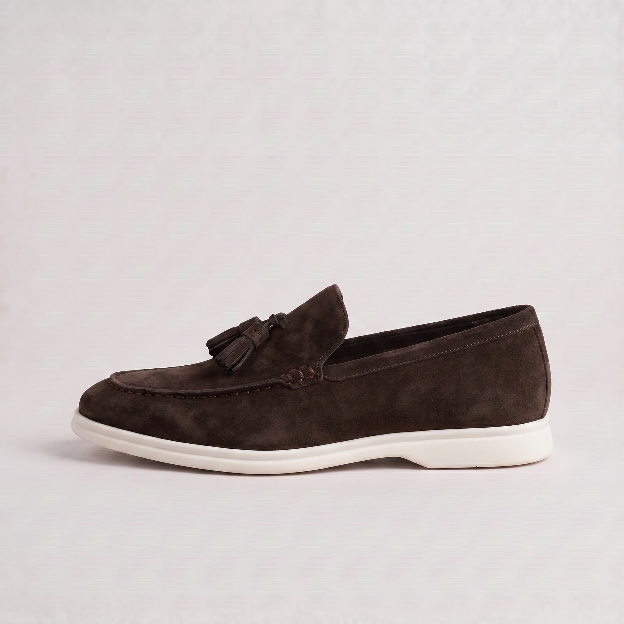 Suede Capri Slip-On Loafers