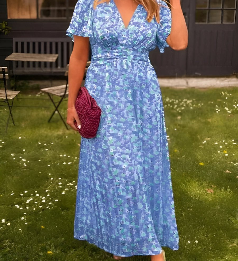 Sandra - Stylové maxi šaty