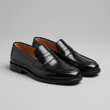 Pánské Kožené Mokasíny Penny Slip-On pro Volný Čas