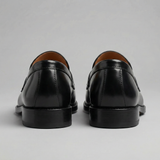 Pánské Kožené Mokasíny Penny Slip-On pro Volný Čas