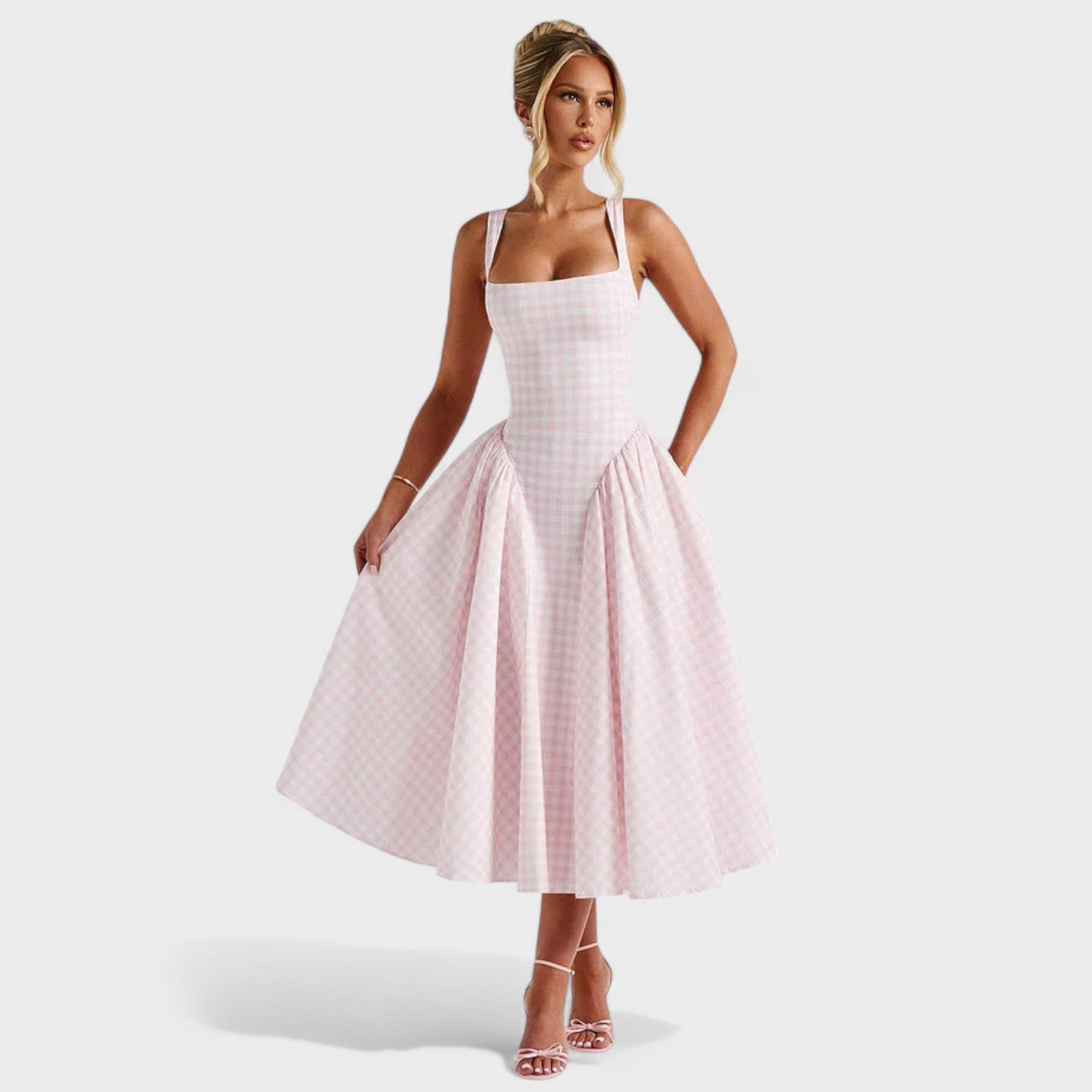Xerife - Retro Midi Dress
