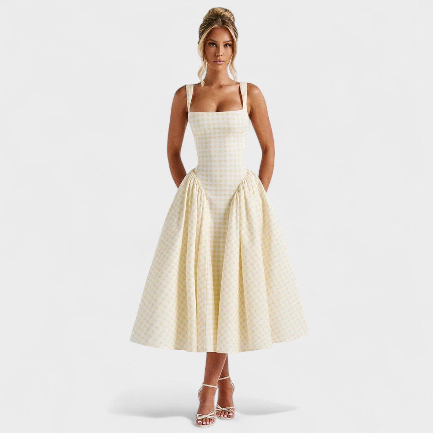 Xerife - Retro Midi Dress