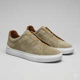 Muži Semišové Slip-On Tenisky pro Pohodlné Nošení