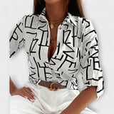 Romina - Blouse with Classic Collar